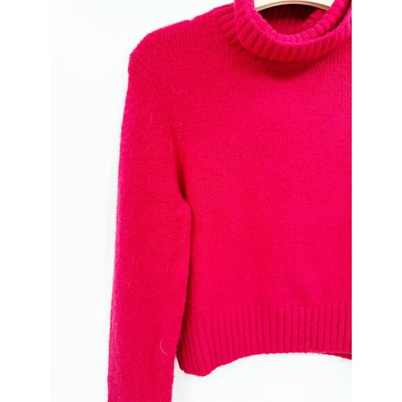 RE/DONE 60s Slim Red Turtle Neck Sweater Medium - Picture 3 of 8
